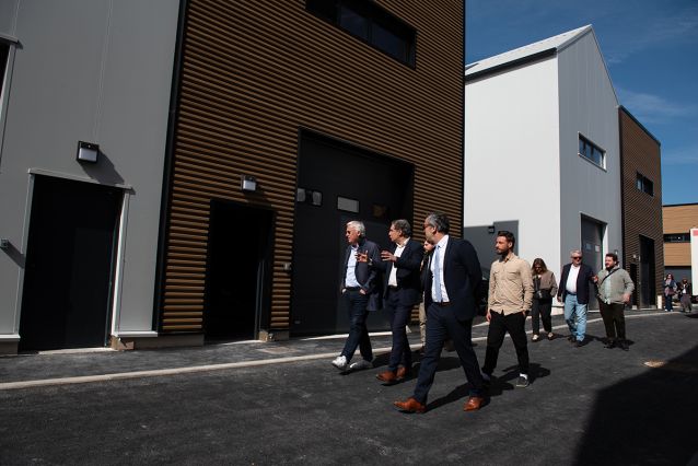 Tony Di Martino découvre le Village Businnes Park
