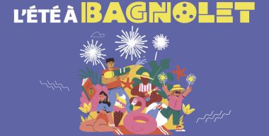 Illustration festive de jeunes en vacances