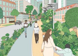 Familles bagnoletaises sur le Grand Chemin