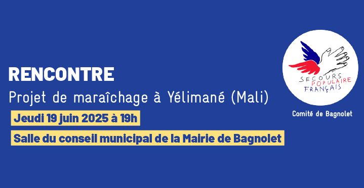 Présentation jeudi 19 juin du projet de maraichage au Mali