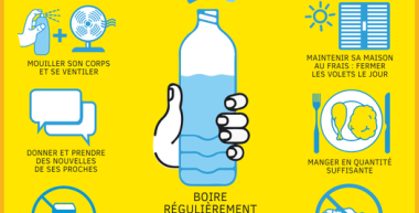 Canicule : boire, se ventiler, rester à l'ombre les bons gestes à adopter