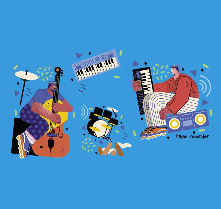illustration de musiciens