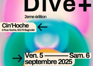 Affiche du Festival Divé+ au Cin'Hoche les 5 et 6 septembre