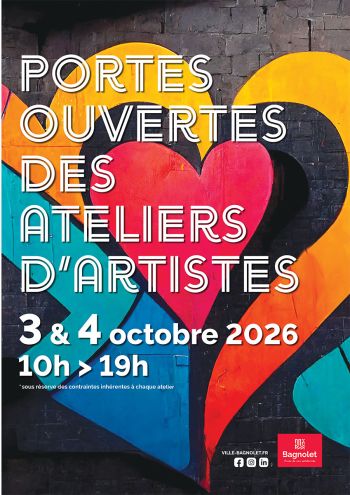 Portes ouvertes des ateliers d'artistes 2026