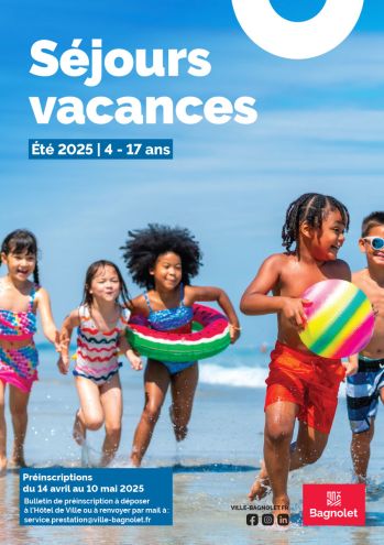 Séjours Vacances 2025 Séjours Vacances 2025