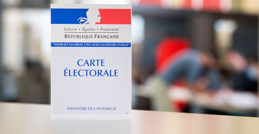 Une carte électorale