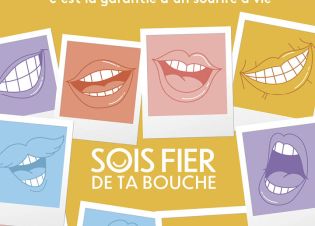 Des dessins de sourires pour la journée dédiée au dépistage des caries