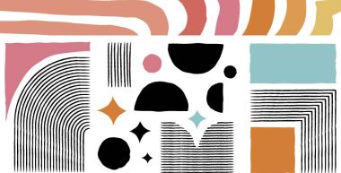 Illustration de lignes et de formes géométriques