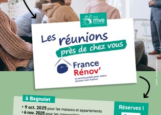 Affiche pour prendre rendez-vous ace France Rénov'