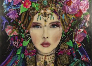 Portrait par Amel Dali