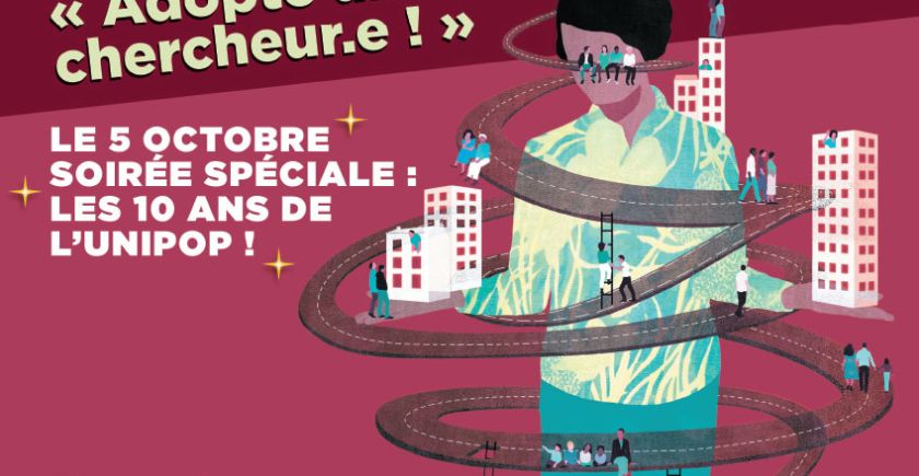 Affiche UNIPOP Sciences dans la ville