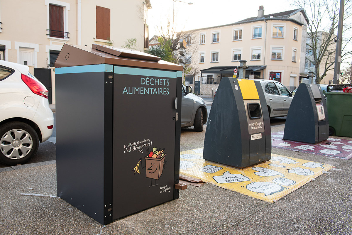 Les bornes de récupération des déchets à Bagnolet Les bornes de récupération des déchets à Bagnolet
